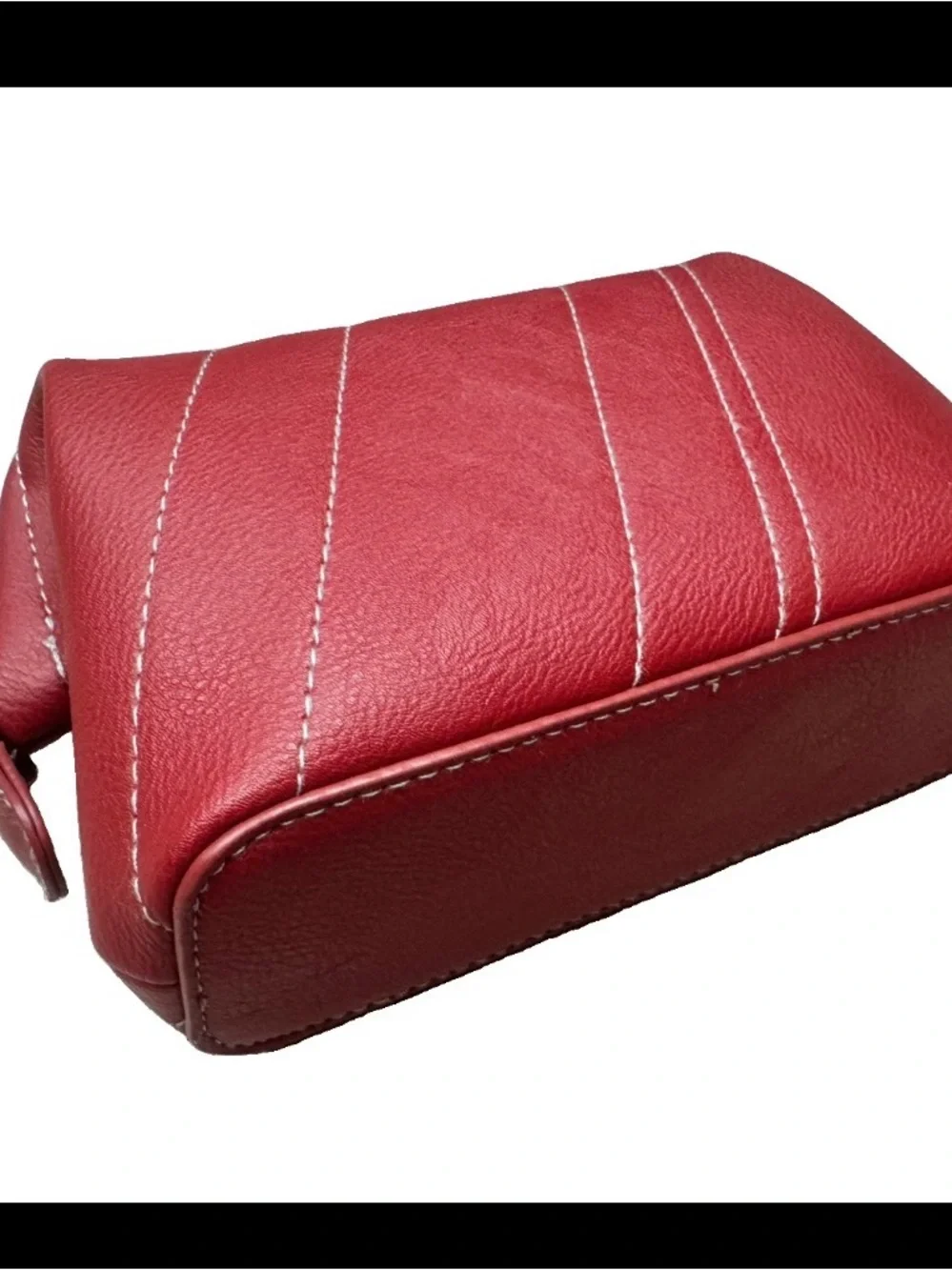 American Airlines Sleek Red Leatherette Business Class Amenities kit sealed